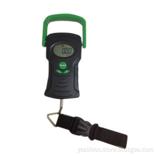 Electronic Luggage Scale with Tape, LCD Display, CE, RoHS Marks